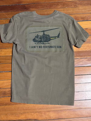I Ain't No Fortunate Son Tee - Green