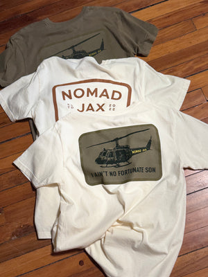 I Ain't No Fortunate Son Tee - Vintage White