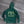 Nomad Heavyweight Badge Hoodie : Forest Green and Vegas Gold