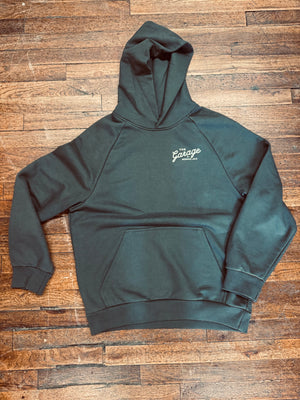 The Garage Heavyweight Hoodie : Charcoal