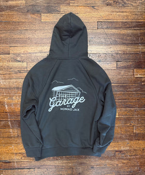 The Garage Heavyweight Hoodie : Charcoal
