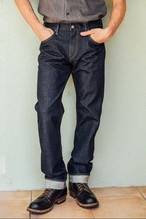 The Hammer Straight : Indigo One Wash 10.5oz