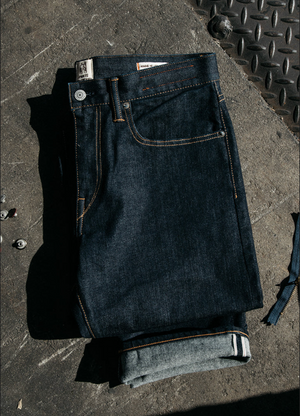 The Hammer Straight : Indigo One Wash 10.5oz