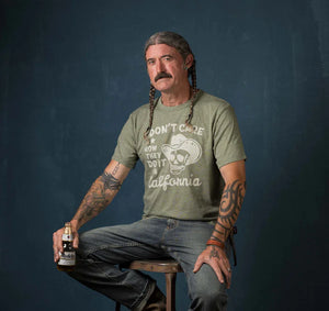 I Don't Care Bonehead T-Shirt - Pine