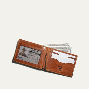 Industrialist Billfold Wallet - Cognac