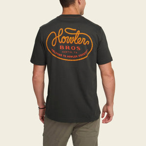 Howler Lasso T-Shirt : Antique Black