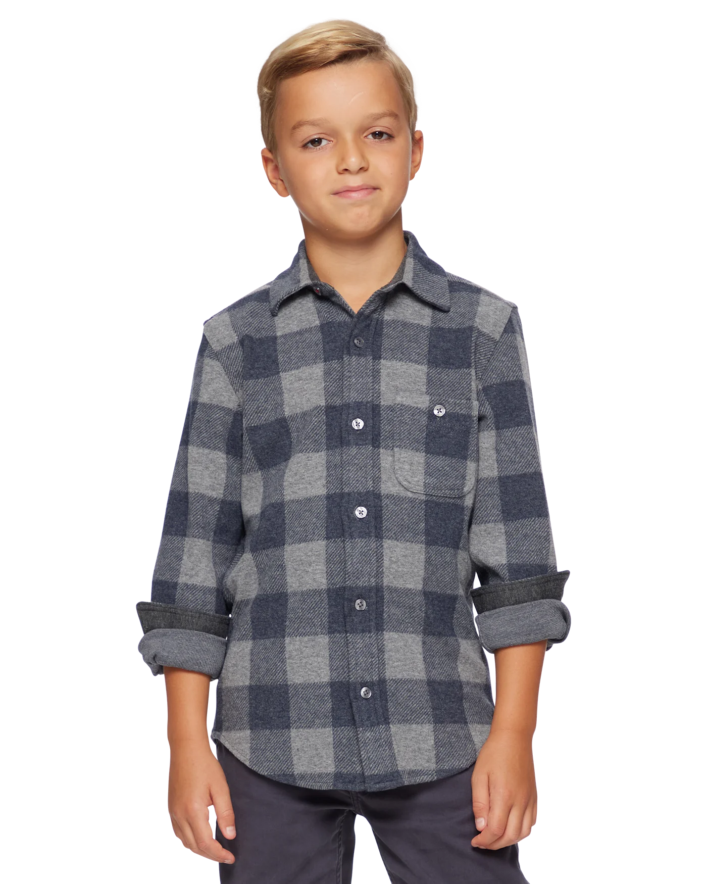 Thatcher Youth Hero Stretch Longsleeve Flannel