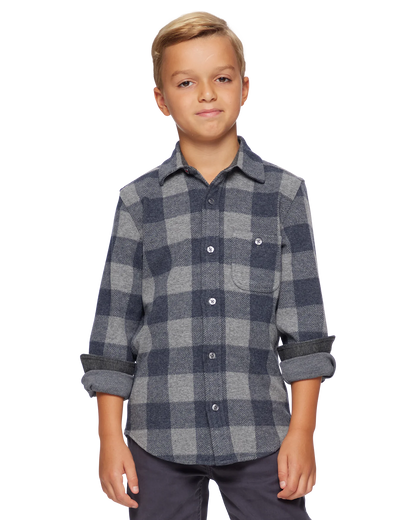 Thatcher Youth Hero Stretch Longsleeve Flannel