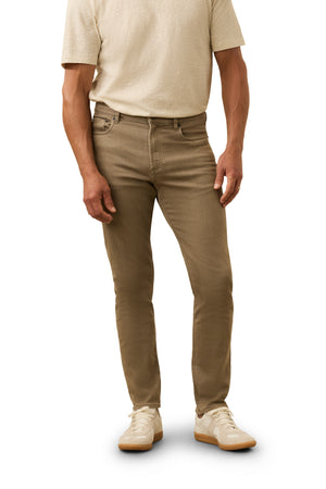 Stretch Terry 5-Pocket Pant - Dark Rye