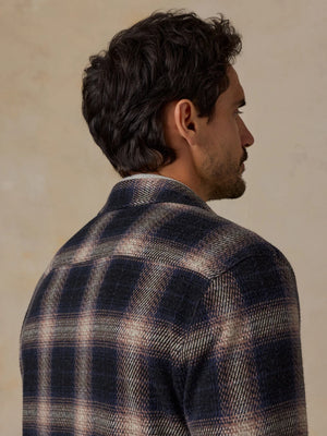 Legend Sweater Shirt - Storm Ombre Plaid