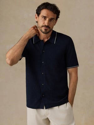 SS Sweater Shirt - Abyss Navy
