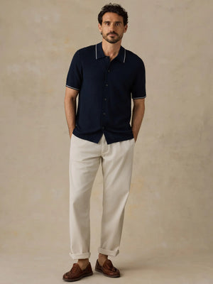 SS Sweater Shirt - Abyss Navy