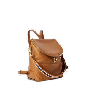Mini Pocket Backpack: Tan