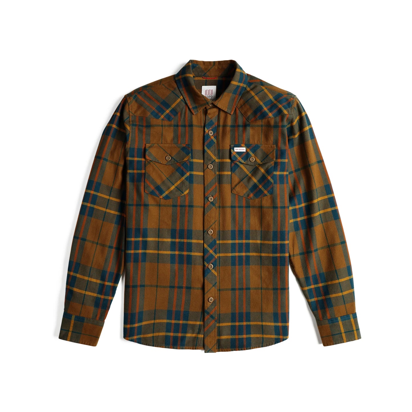 Mountain Shirt - Dark Khaki Multi Plaid