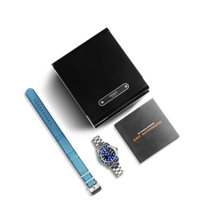 Monster GMT 40mm Automatic Watch : Navy