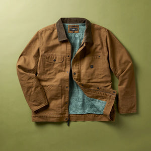 Open Roads Waxed Canvas Jacket - Otter
