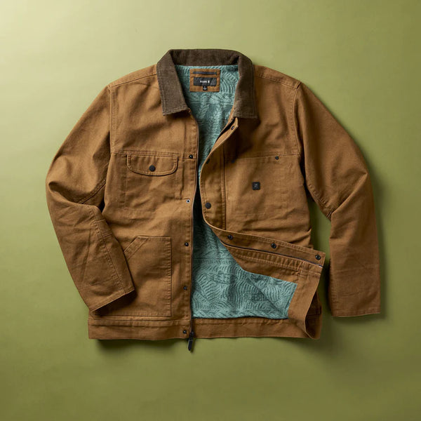 Open Roads Waxed Canvas Jacket - Otter