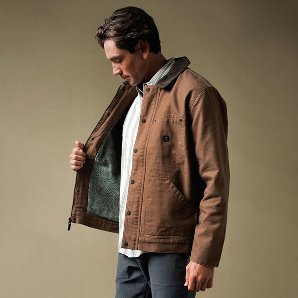 Open Roads Waxed Canvas Jacket - Otter