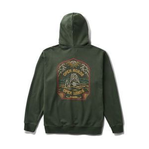 Open Roads Roark Green Hoodie Open Minds