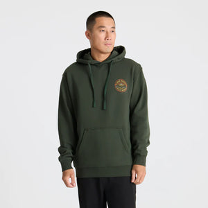 Orom Fleece Hoodie - Dark Military