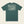 Western scene with horses cowboy rope howler on green t-shirt