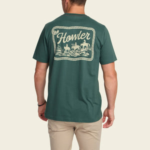 Howler Posse T-Shirt : Fern Green