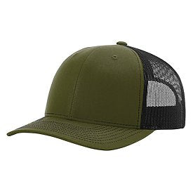 Richardson 112 Trucker Snapback - Loden/Black