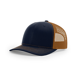 Richardson 112 Trucker Snapback -Navy/Carmel