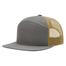 Richardson 7 Panel- Charcoal and Gold