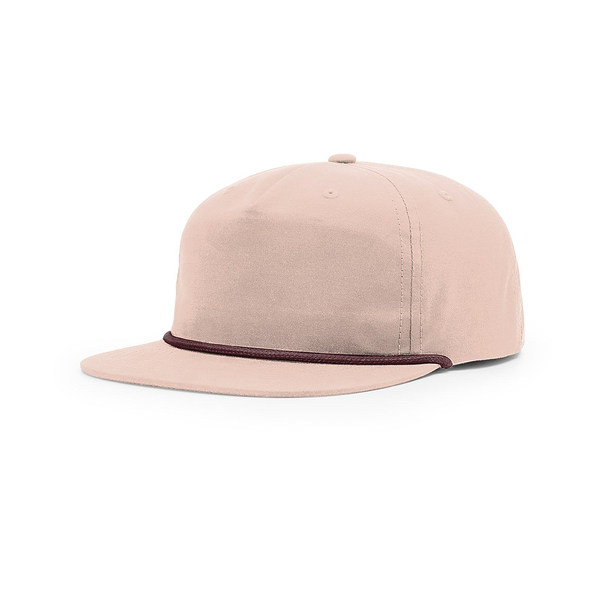 Richardson Umpqua Old School Grandpa Cap - Pale Peach/Maroon