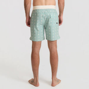 Chiller Scallop Boardshort - Hazy Blue