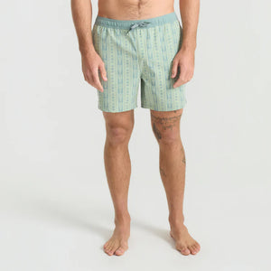 Shorey Boardshorts -Stripe Sea Foam