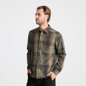 Diablo Long Sleeve Flannel - Khaki