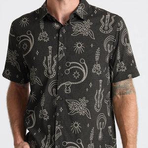 Bless Up Breathable Stretch Shirt - Black Range