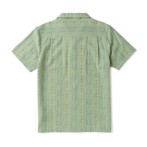 Gonzo Short Sleeve Woven Button Up - Dusty Green
