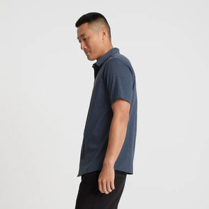 Bless Up Breathable Stretch Shirt - Navy