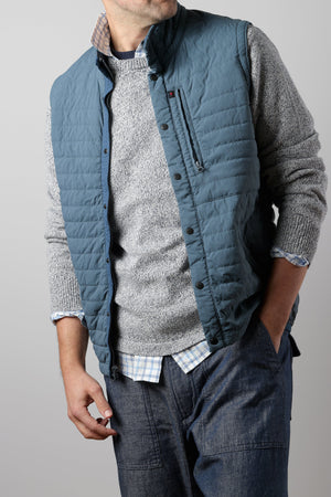 Windzip Vest- Cadet Navy