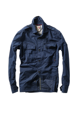 Combat Overshirt - Burnt Navy