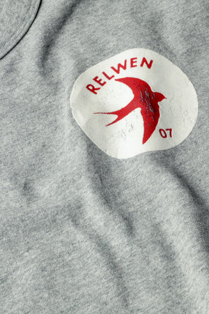 Barn Swallow Tee Icon Disc- Grey Heather