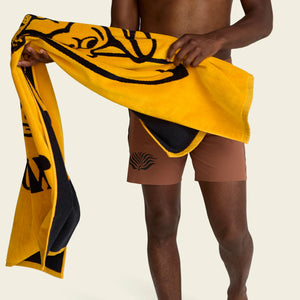 Beach Towel - El Monito Surfs Dijon