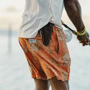 Deep Set Boardshorts - Tangerine
