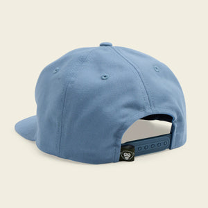 Unstructured Snapback Hat - El Monito Surfs Blue