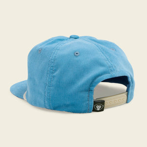 Unstructured Snapback Hat - Surfbird Blue Cord