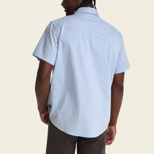 Crosscut Deluxe Snapshirt - Surfbird Sky Oxford Dobby