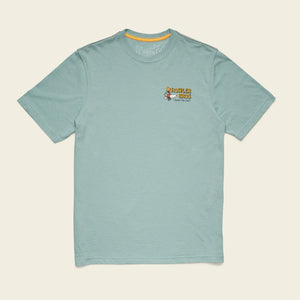 El Monito Surfs Tee- Riviera Blue