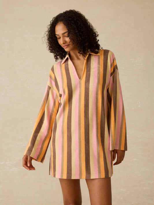 Cabana Towel Terry Dress : Sun Kissed Stripe