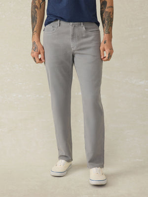 Stretch Terry 5-Pocket Pant - Iron