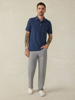 Stretch Terry 5-Pocket Pant - Iron
