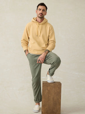 High Standard Fleece Hoodie - Sun Yellow