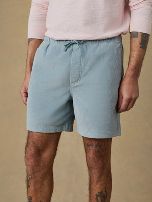 Essential Corduroy Short - Hull Teal